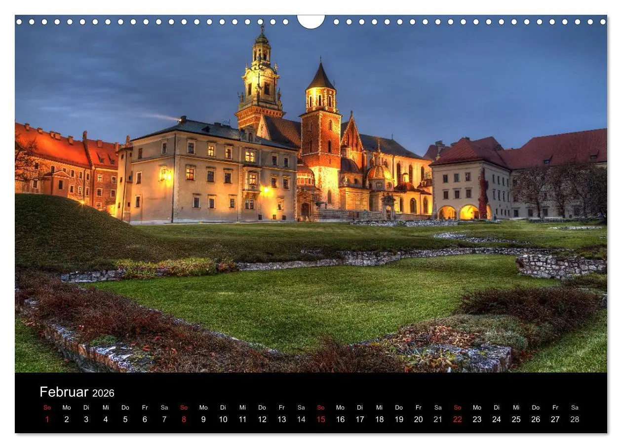 Bild: 9783516111019 | Europäische Städte bei Nacht (Wandkalender 2026 DIN A3 quer),...