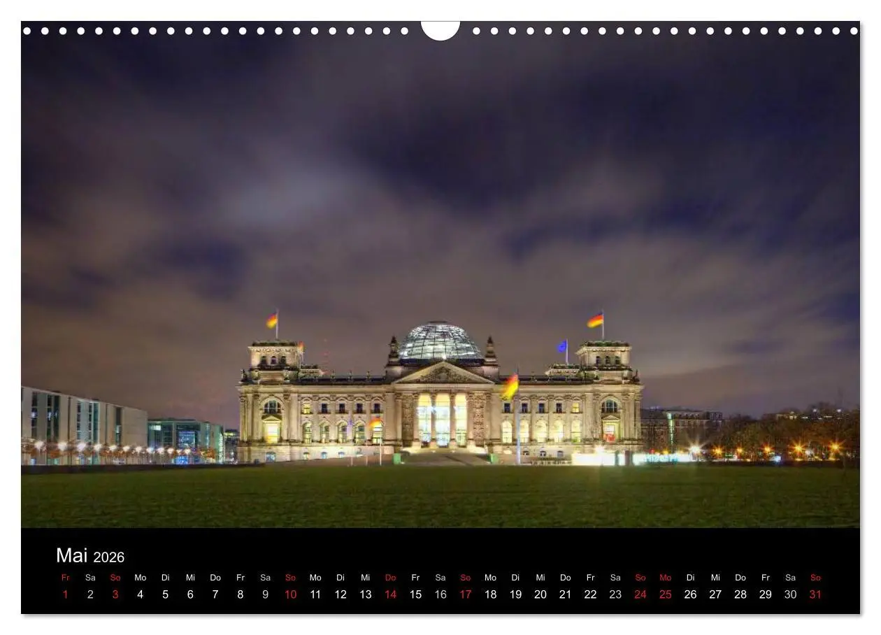 Bild: 9783516111019 | Europäische Städte bei Nacht (Wandkalender 2026 DIN A3 quer),...