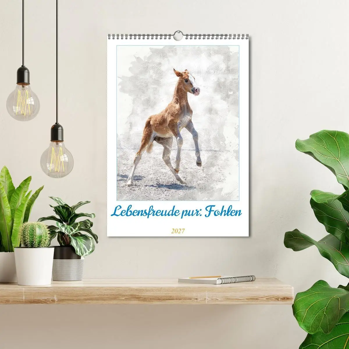 Bild: 9783516971019 | Lebensfreude pur: Fohlen (Wandkalender 2027 DIN A3 hoch), CALVENDO...
