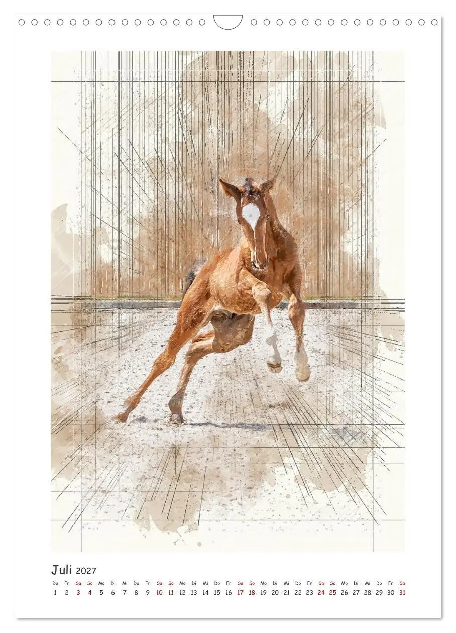 Bild: 9783516971019 | Lebensfreude pur: Fohlen (Wandkalender 2027 DIN A3 hoch), CALVENDO...