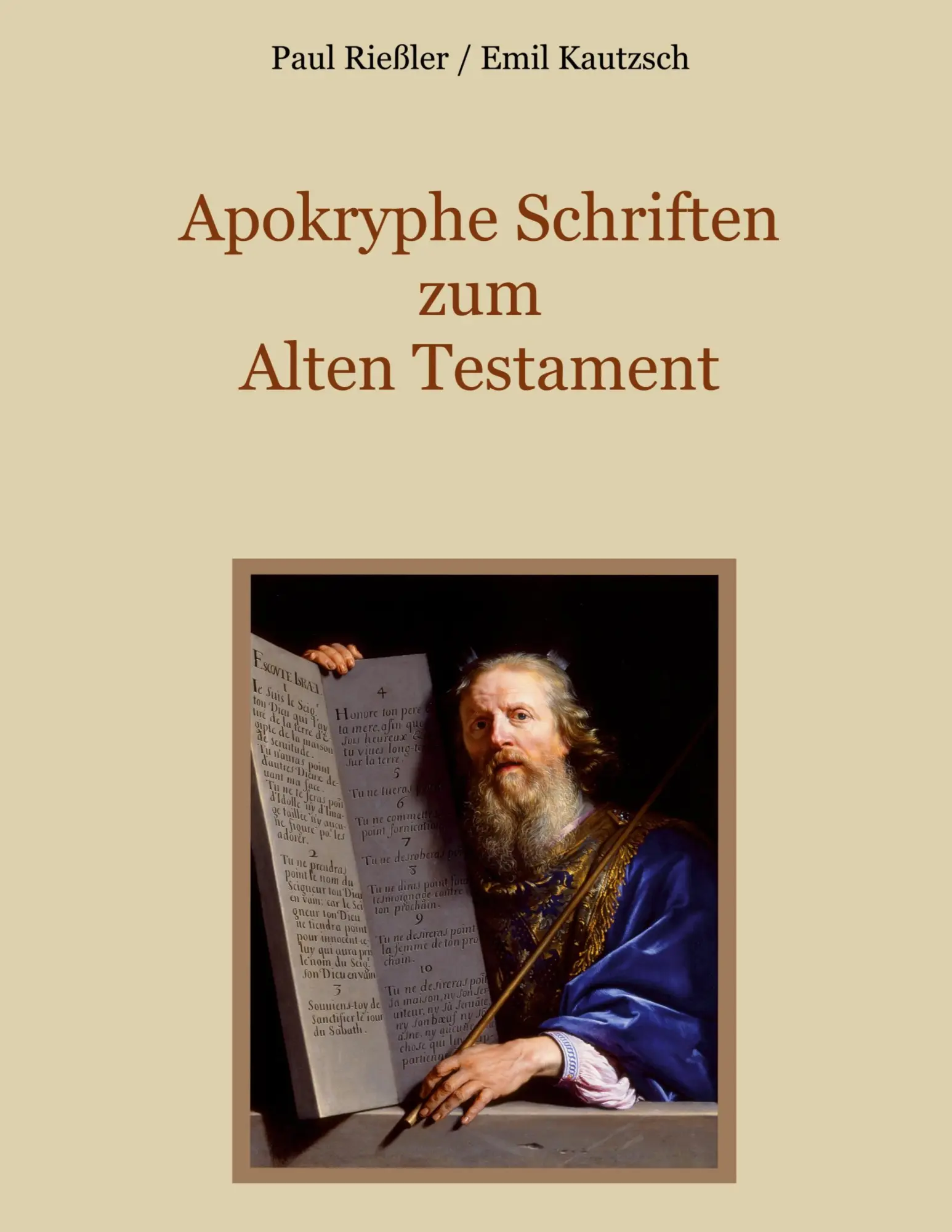 Cover: 9783844801019 | Apokryphe Schriften zum Alten Testament | Paul Rießler (u. a.) | Buch