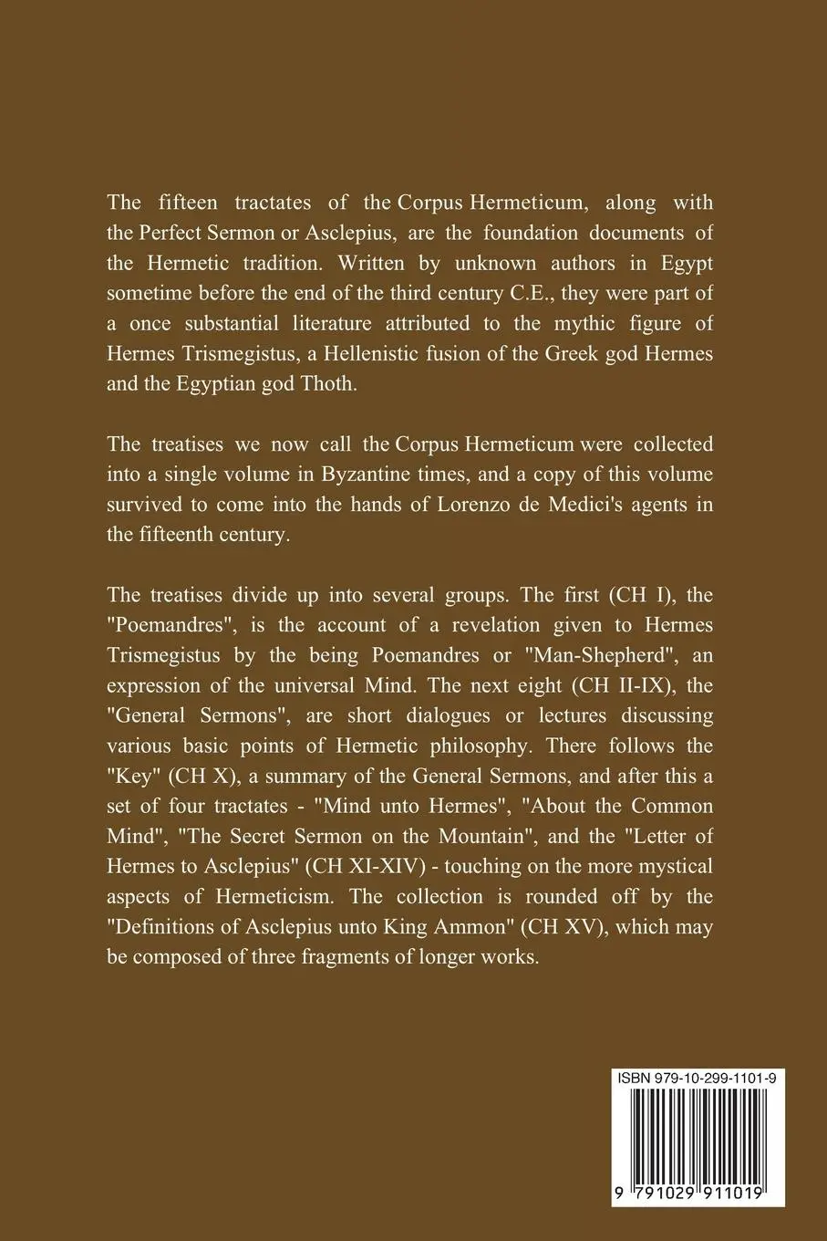Rückseite: 9791029911019 | The Corpus Hermeticum | G. R. S Mead | Taschenbuch | Englisch | 2020