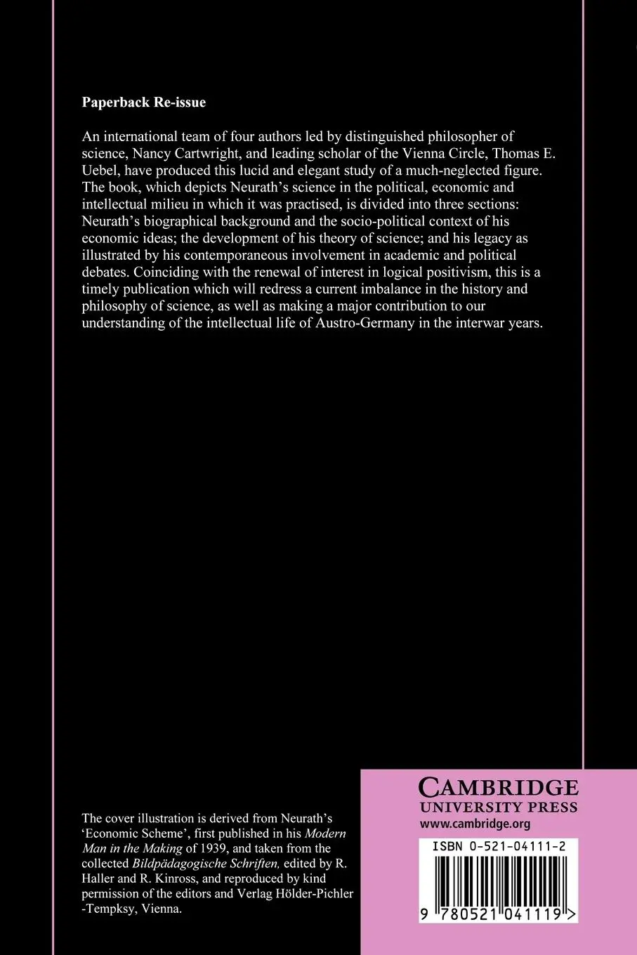 Rückseite: 9780521041119 | Otto Neurath | Philosophy Between Science and Politics | Taschenbuch