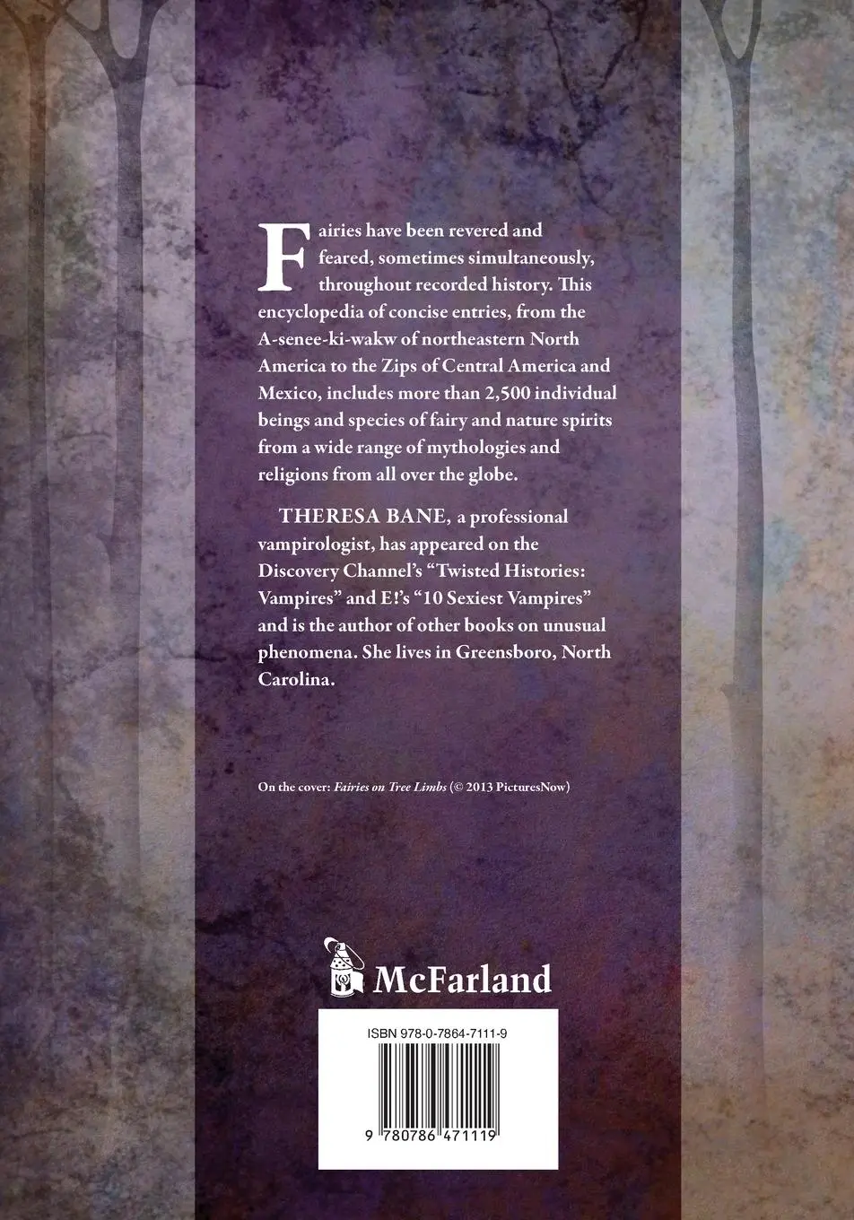 Rückseite: 9780786471119 | Encyclopedia of Fairies in World Folklore and Mythology | Theresa Bane