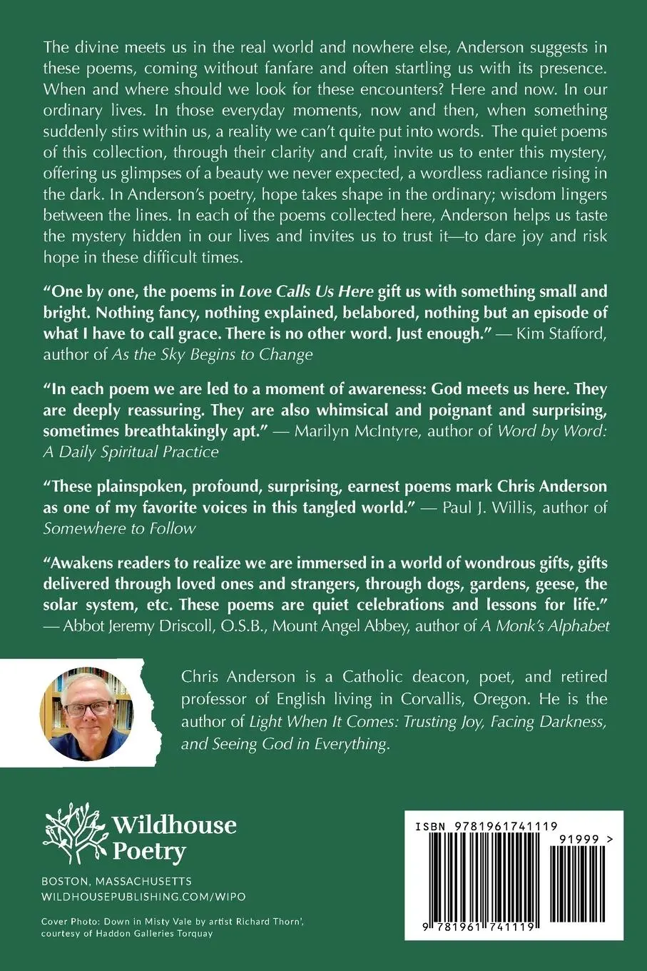 Rückseite: 9781961741119 | Love Calls Us Here | Chris Anderson | Taschenbuch | Englisch | 2024