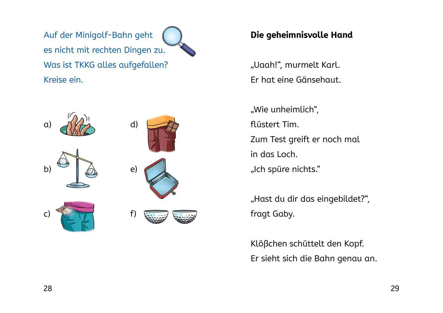 Bild: 9783440181119 | TKKG Junior, Bücherhelden 1. Klasse, Die Minigolf-Mission | Vogel