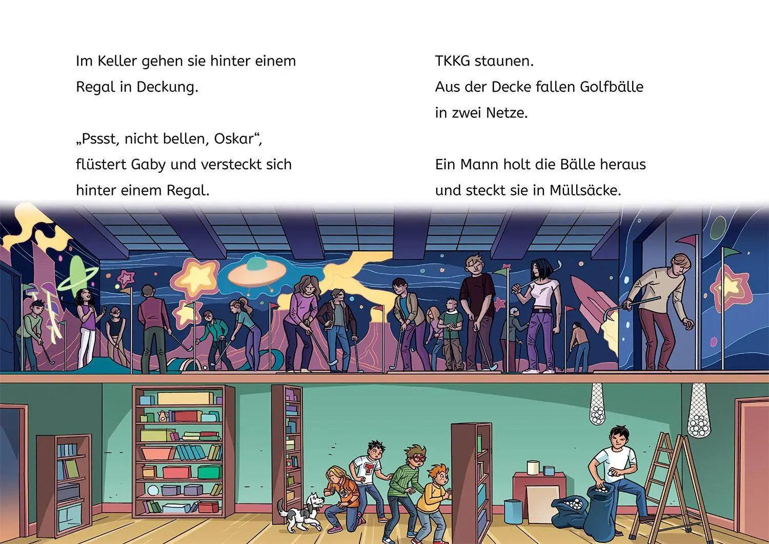 Bild: 9783440181119 | TKKG Junior, Bücherhelden 1. Klasse, Die Minigolf-Mission | Vogel