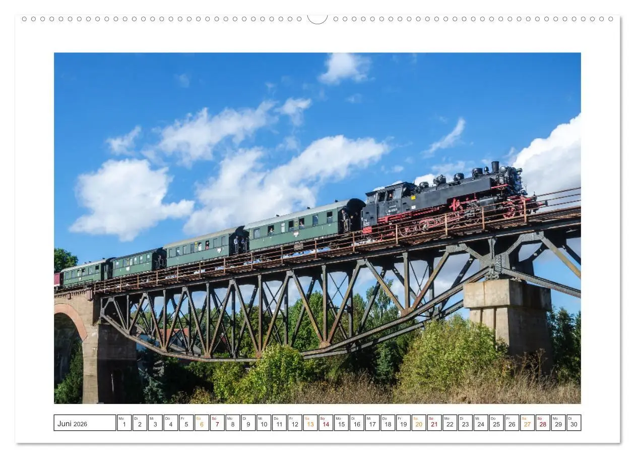 Bild: 9783457491119 | Museumsbahnen auf Tour (hochwertiger Premium Wandkalender 2026 DIN...