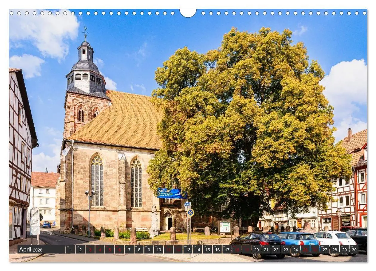 Bild: 9783457871119 | Ein Blick auf Eschwege (Wandkalender 2026 DIN A3 quer), CALVENDO...