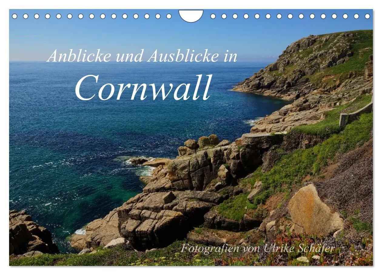 Cover: 9783516101119 | Anblicke und Ausblicke in Cornwall (Wandkalender 2026 DIN A4 quer),...
