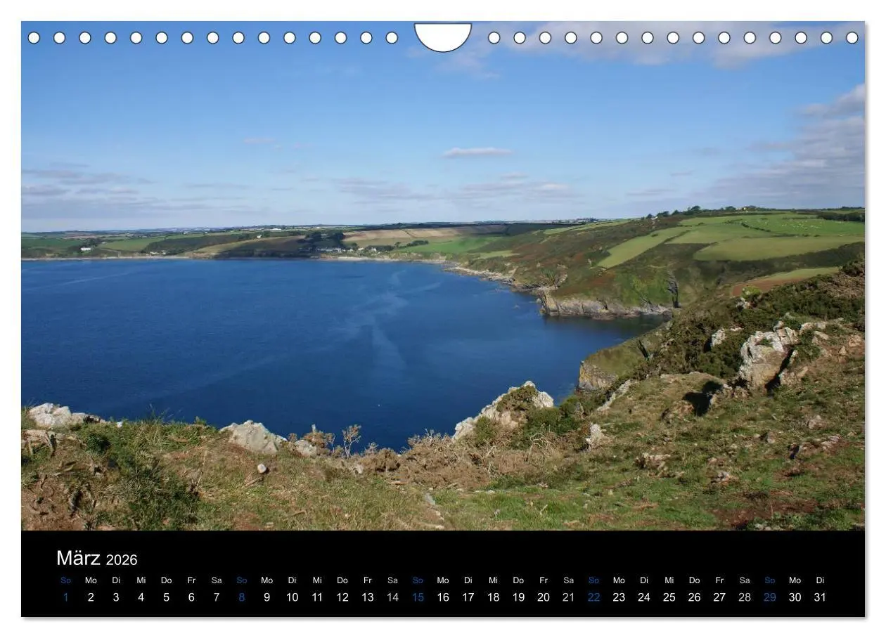 Bild: 9783516101119 | Anblicke und Ausblicke in Cornwall (Wandkalender 2026 DIN A4 quer),...