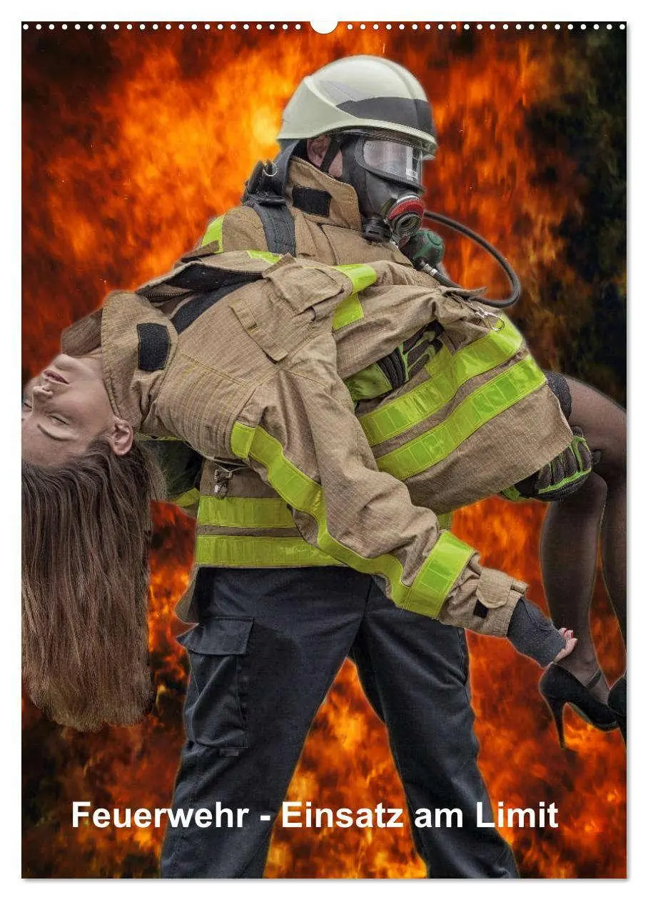 Cover: 9783516411119 | Feuerwehr - Einsatz am Limit (Wandkalender 2026 DIN A2 hoch),...