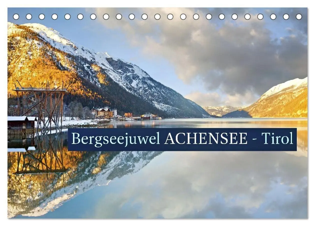 Cover: 9783594251119 | Bergseejuwel ACHENSEE - Tirol (Tischkalender 2027 DIN A5 quer),...