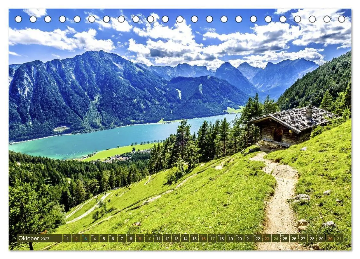 Bild: 9783594251119 | Bergseejuwel ACHENSEE - Tirol (Tischkalender 2027 DIN A5 quer),...