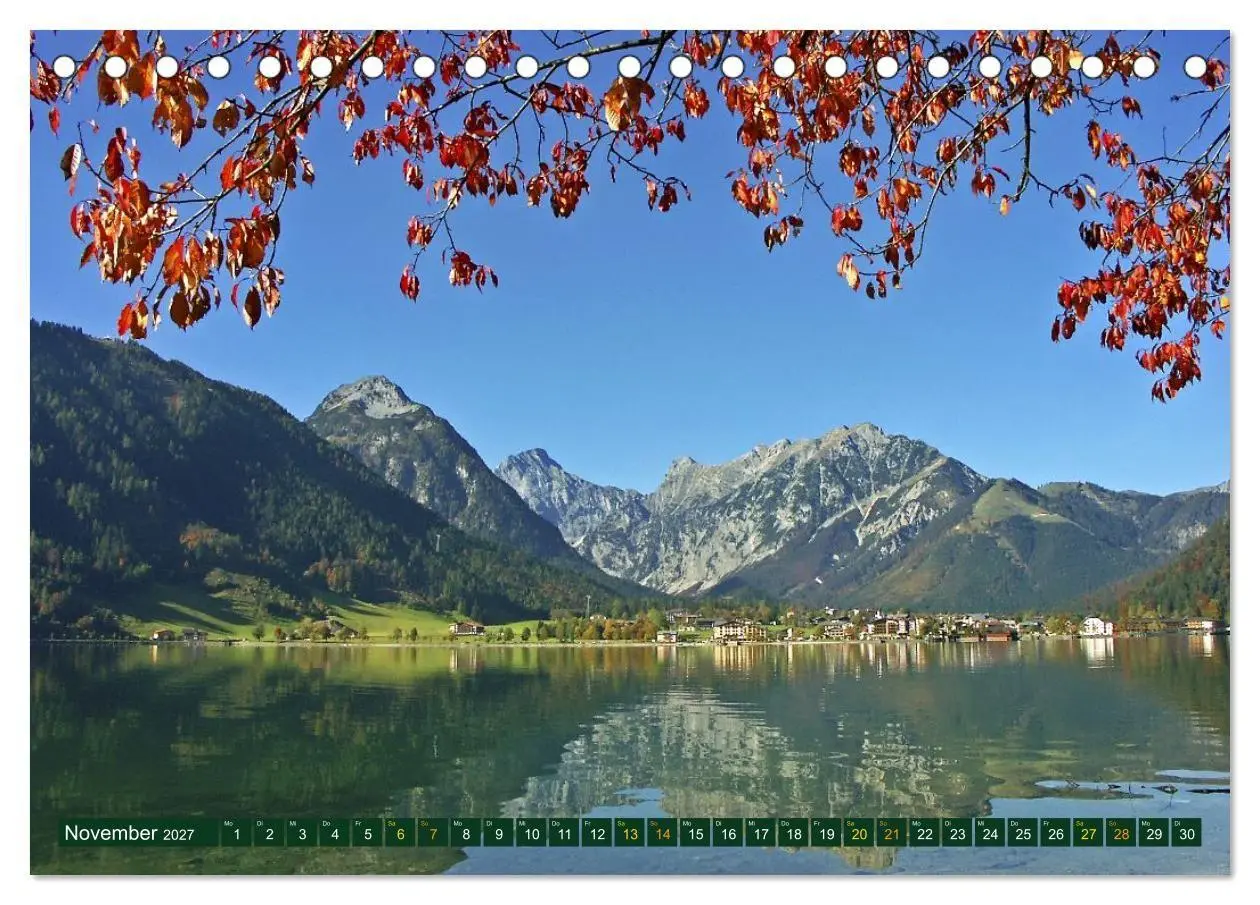 Bild: 9783594251119 | Bergseejuwel ACHENSEE - Tirol (Tischkalender 2027 DIN A5 quer),...