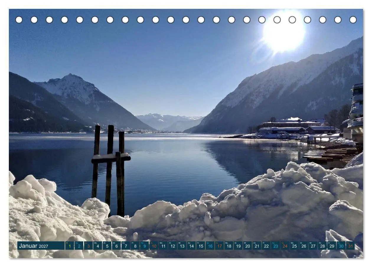 Bild: 9783594251119 | Bergseejuwel ACHENSEE - Tirol (Tischkalender 2027 DIN A5 quer),...