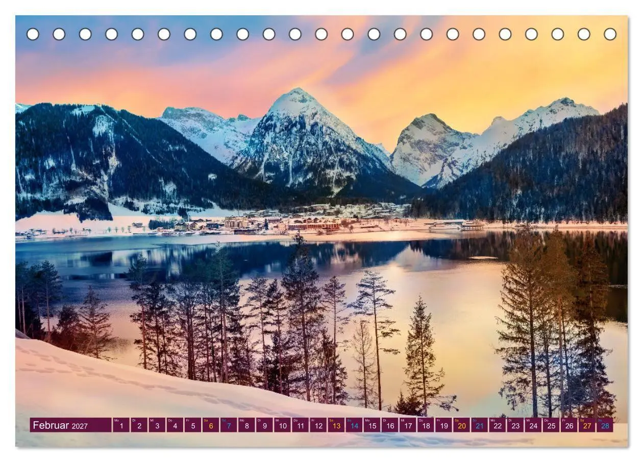 Bild: 9783594251119 | Bergseejuwel ACHENSEE - Tirol (Tischkalender 2027 DIN A5 quer),...