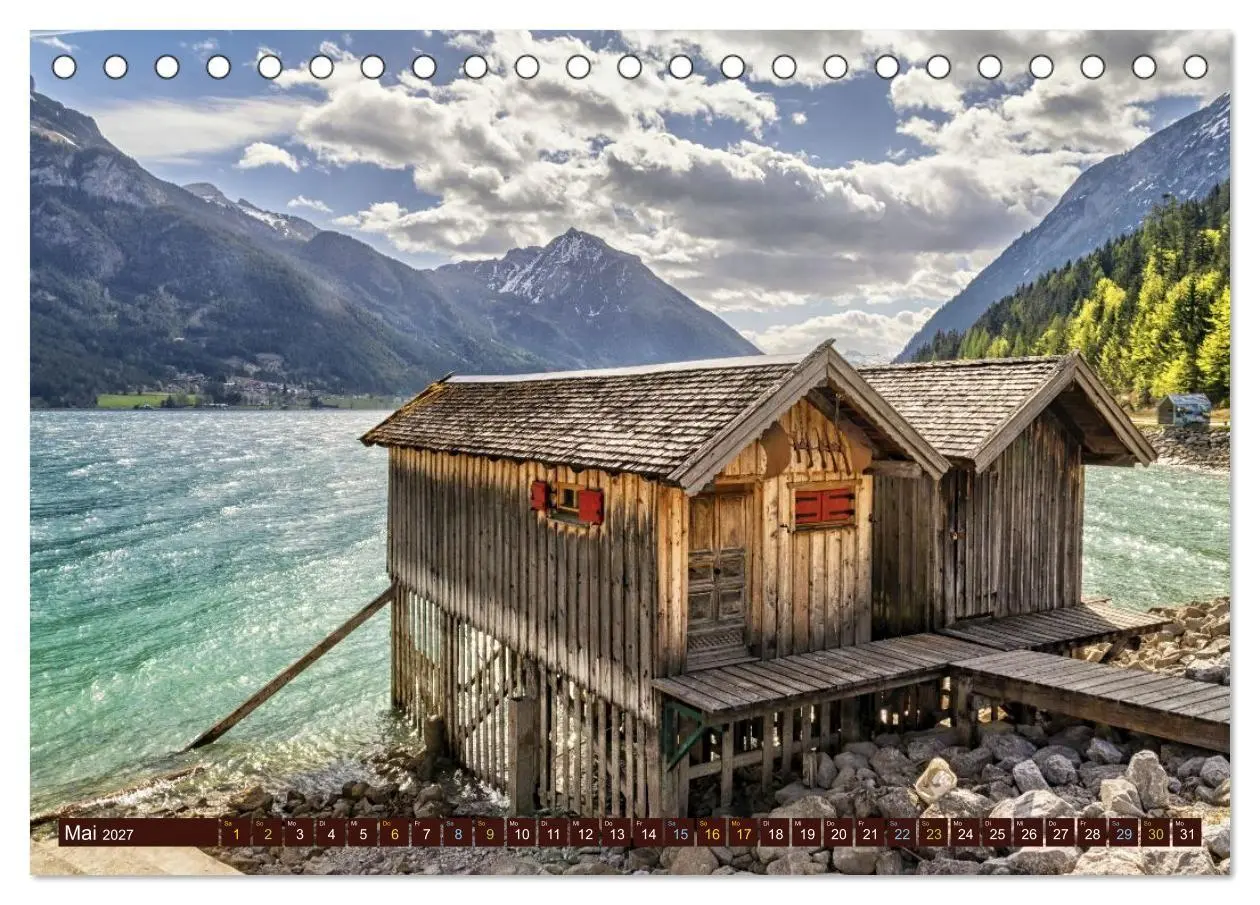 Bild: 9783594251119 | Bergseejuwel ACHENSEE - Tirol (Tischkalender 2027 DIN A5 quer),...