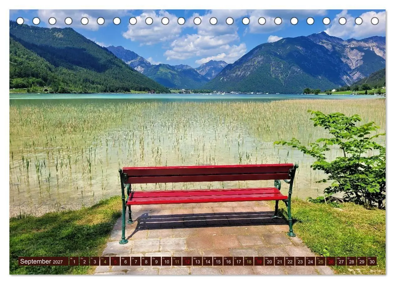 Bild: 9783594251119 | Bergseejuwel ACHENSEE - Tirol (Tischkalender 2027 DIN A5 quer),...