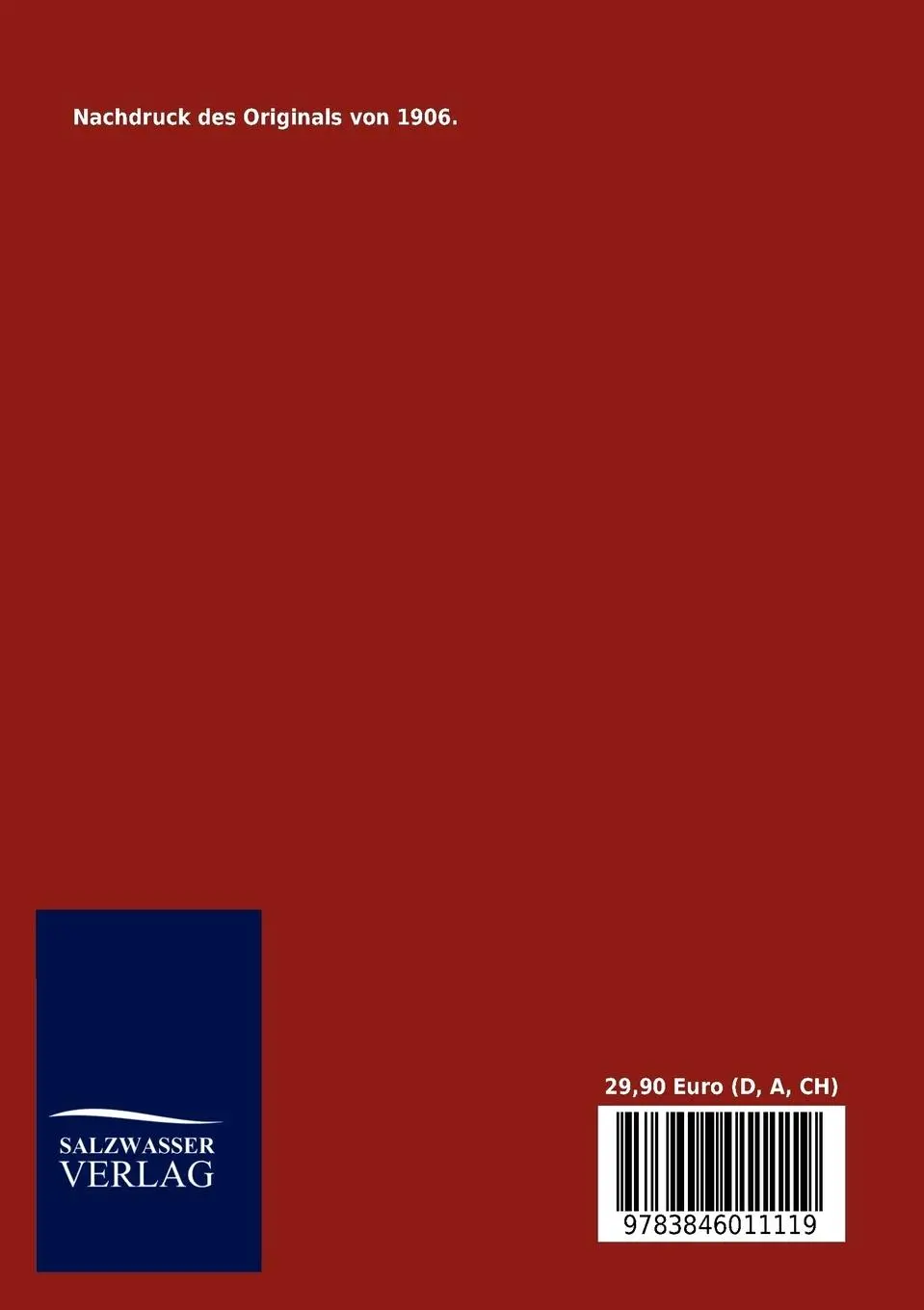 Rückseite: 9783846011119 | Der russisch-japanische Krieg | Salzwasser-Verlag Gmbh | Taschenbuch