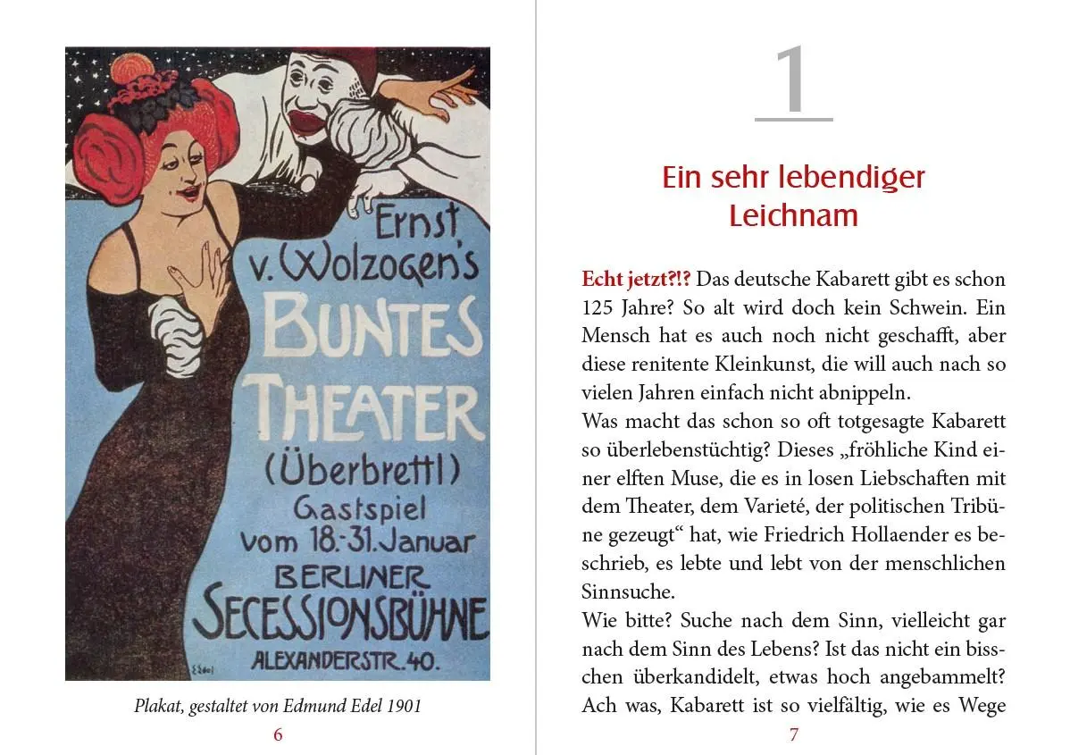 Bild: 9783955601119 | Das Kabarett ist tot! Es lebe das Kabarett! | Ulf Annel | Buch | 96 S.