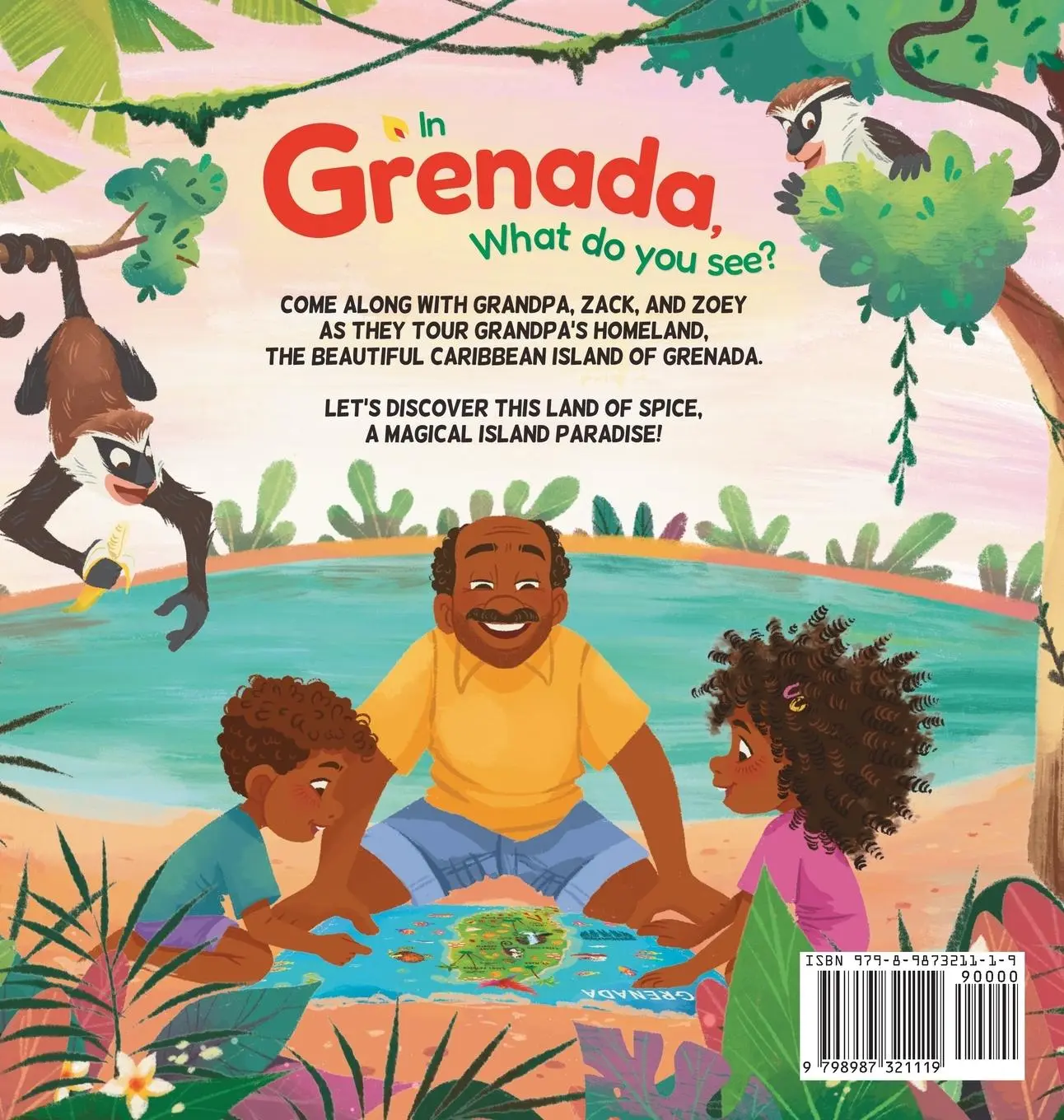 Rückseite: 9798987321119 | In Grenada. What do you see? | Michelle Hood-Julien | Buch | Englisch