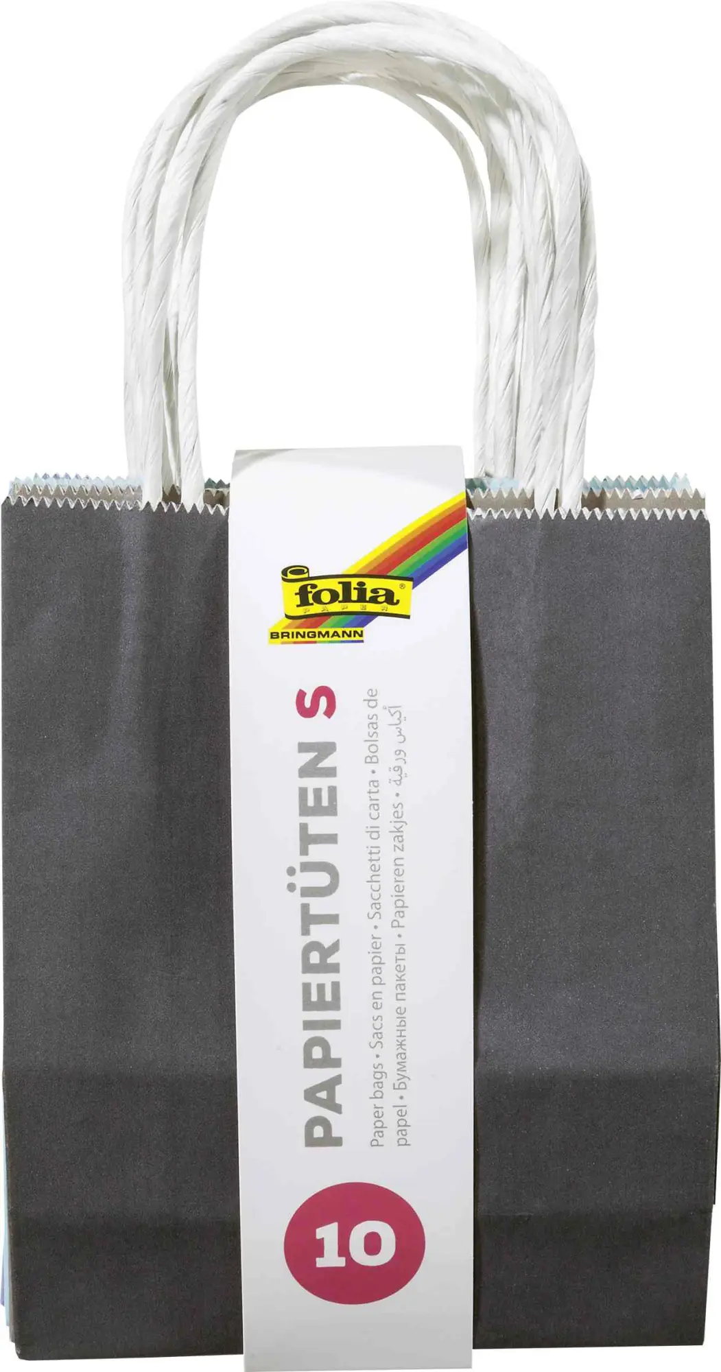 Cover: 4001868021219 | Folia Papiertüten S, aus 125g/m² Kraftpapier, 20 Stück,...