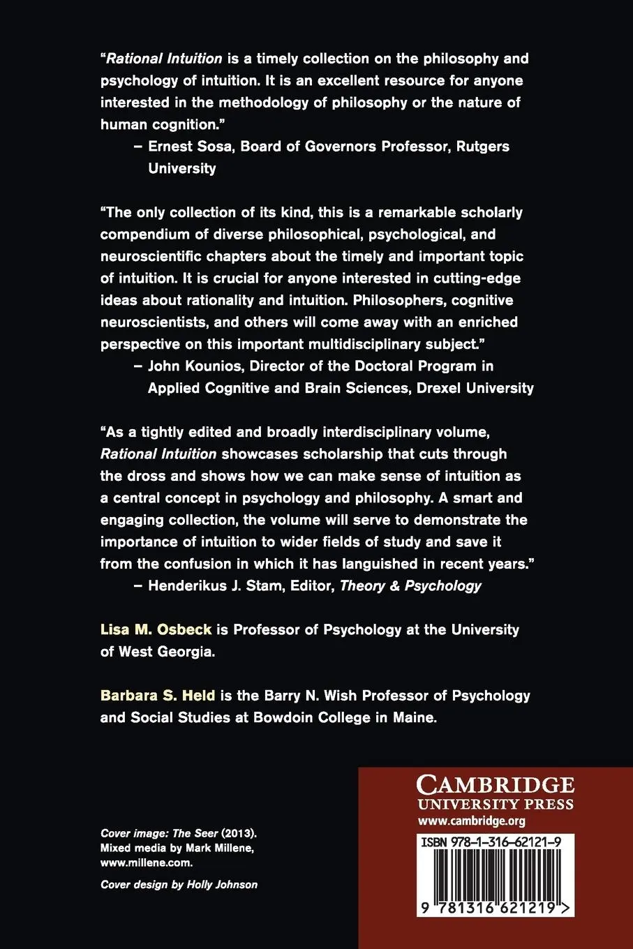 Rückseite: 9781316621219 | Rational Intuition | Lisa M. Osbeck (u. a.) | Taschenbuch | Englisch