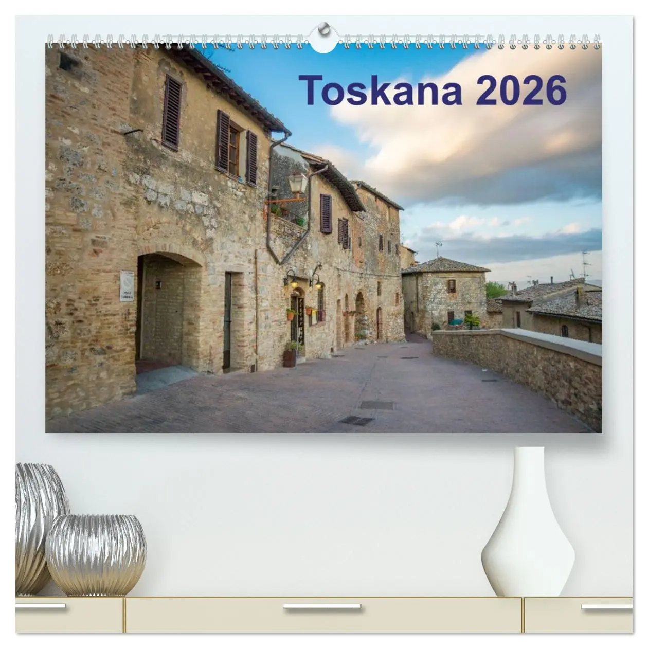 Cover: 9783516021219 | Toskana - 2026 (hochwertiger Premium Wandkalender 2026 DIN A2...