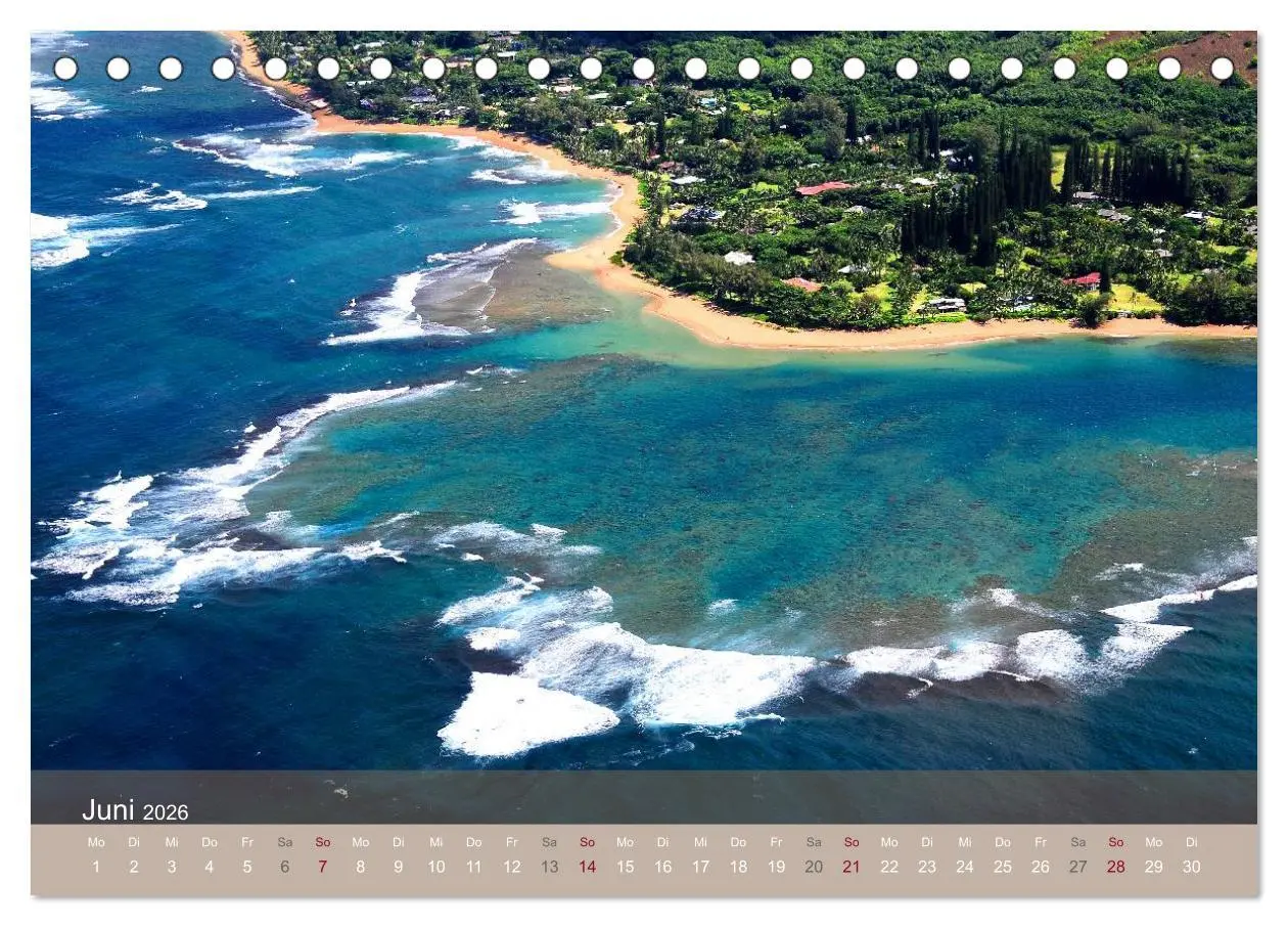 Bild: 9783516191219 | Aloha aus Hawaii (Tischkalender 2026 DIN A5 quer), CALVENDO...