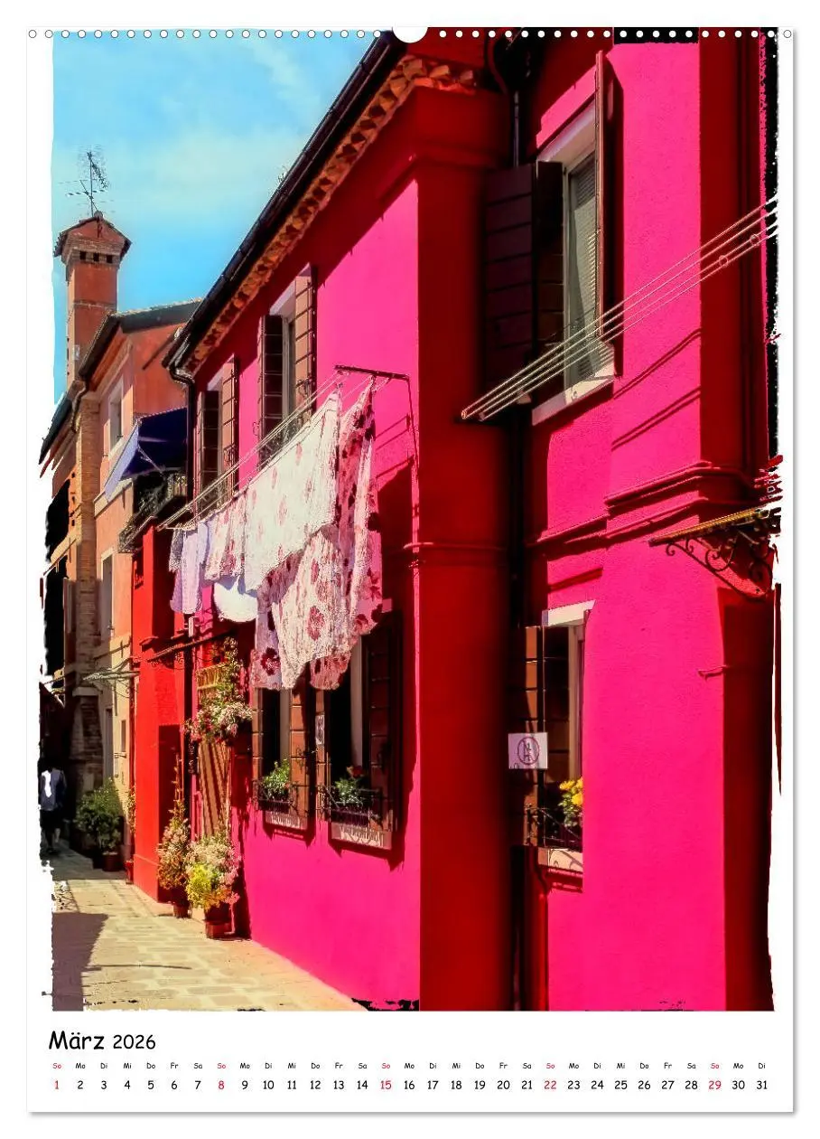 Bild: 9783516401219 | Einblicke in Burano (hochwertiger Premium Wandkalender 2026 DIN A2...