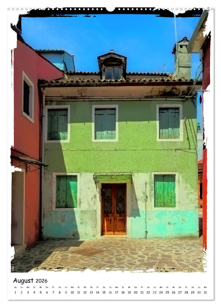 Bild: 9783516401219 | Einblicke in Burano (hochwertiger Premium Wandkalender 2026 DIN A2...