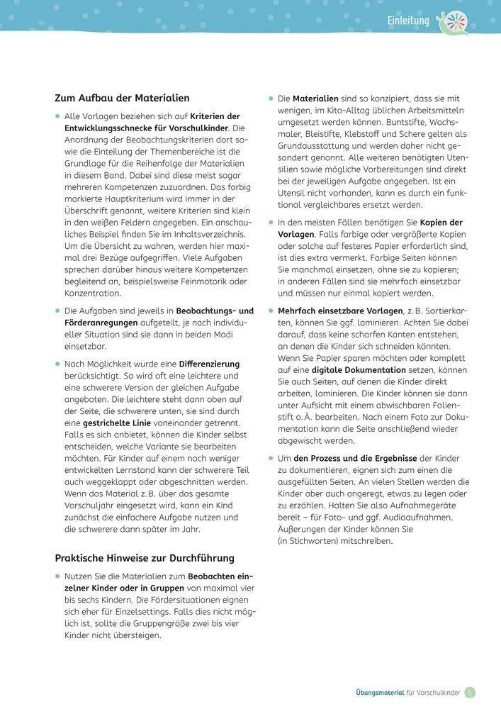 Bild: 9783834671219 | Übungsmaterial für Vorschulkinder | Andrea Geffers | Broschüre | 88 S.