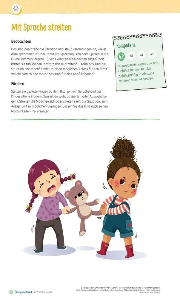 Bild: 9783834671219 | Übungsmaterial für Vorschulkinder | Andrea Geffers | Broschüre | 88 S.