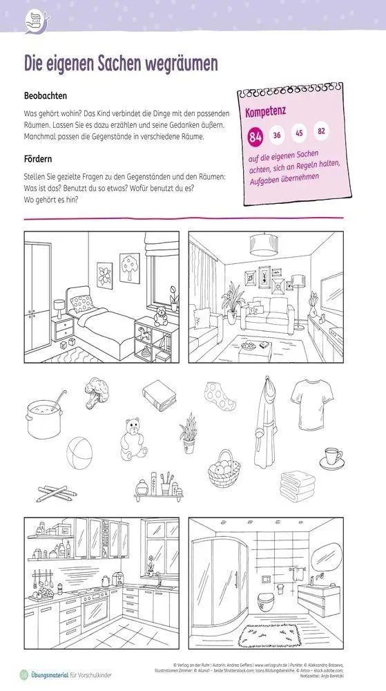 Bild: 9783834671219 | Übungsmaterial für Vorschulkinder | Andrea Geffers | Broschüre | 88 S.