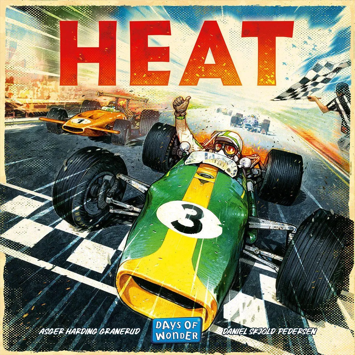 Cover: 824968091319 | Heat | Asger Harding Granerud (u. a.) | Spiel | DOWD0023 | Deutsch