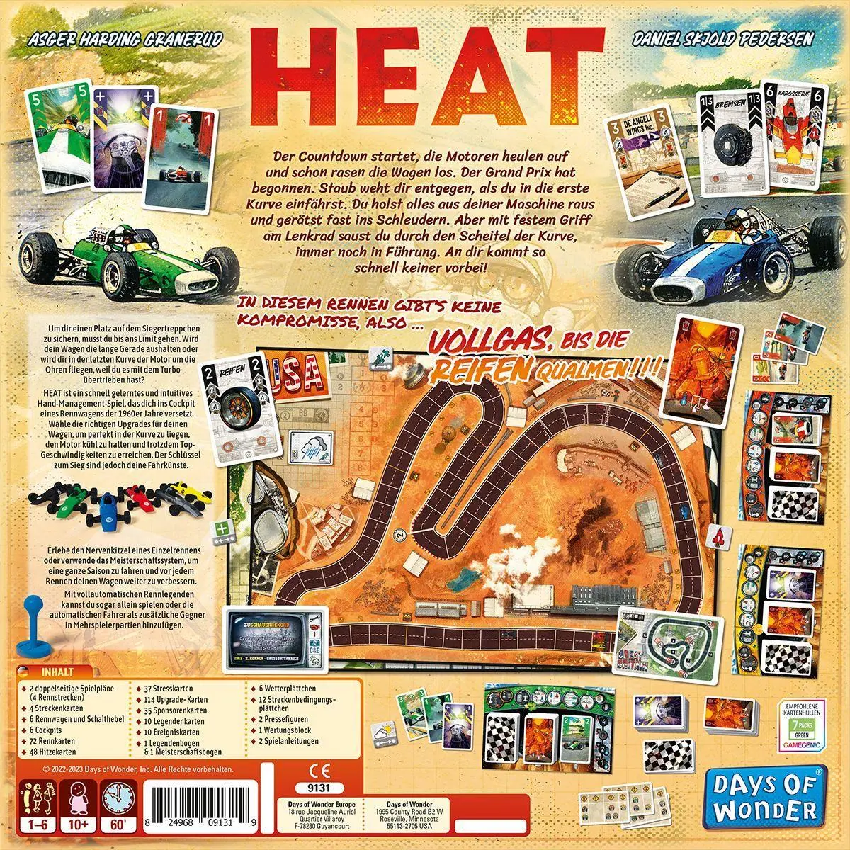 Bild: 824968091319 | Heat | Asger Harding Granerud (u. a.) | Spiel | DOWD0023 | Deutsch