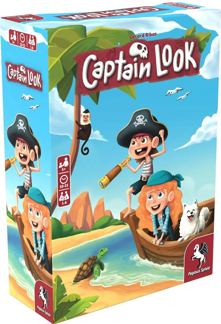 Cover: 4250231741319 | Captain Look | Spiel | 66121E | Englisch | 2026 | Pegasus Spiele GmbH