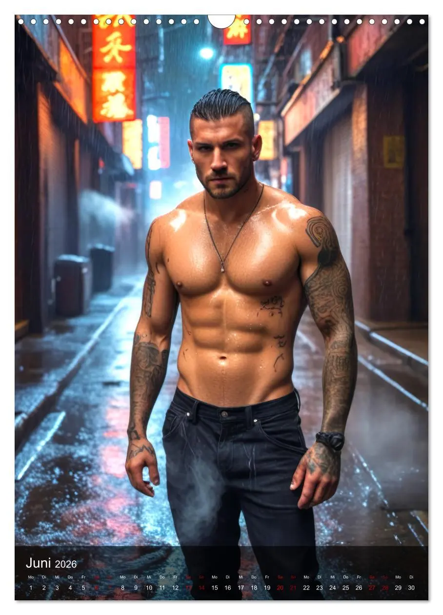 Bild: 9783457301319 | Tattoo Kings (Wandkalender 2026 DIN A3 hoch), CALVENDO Monatskalender