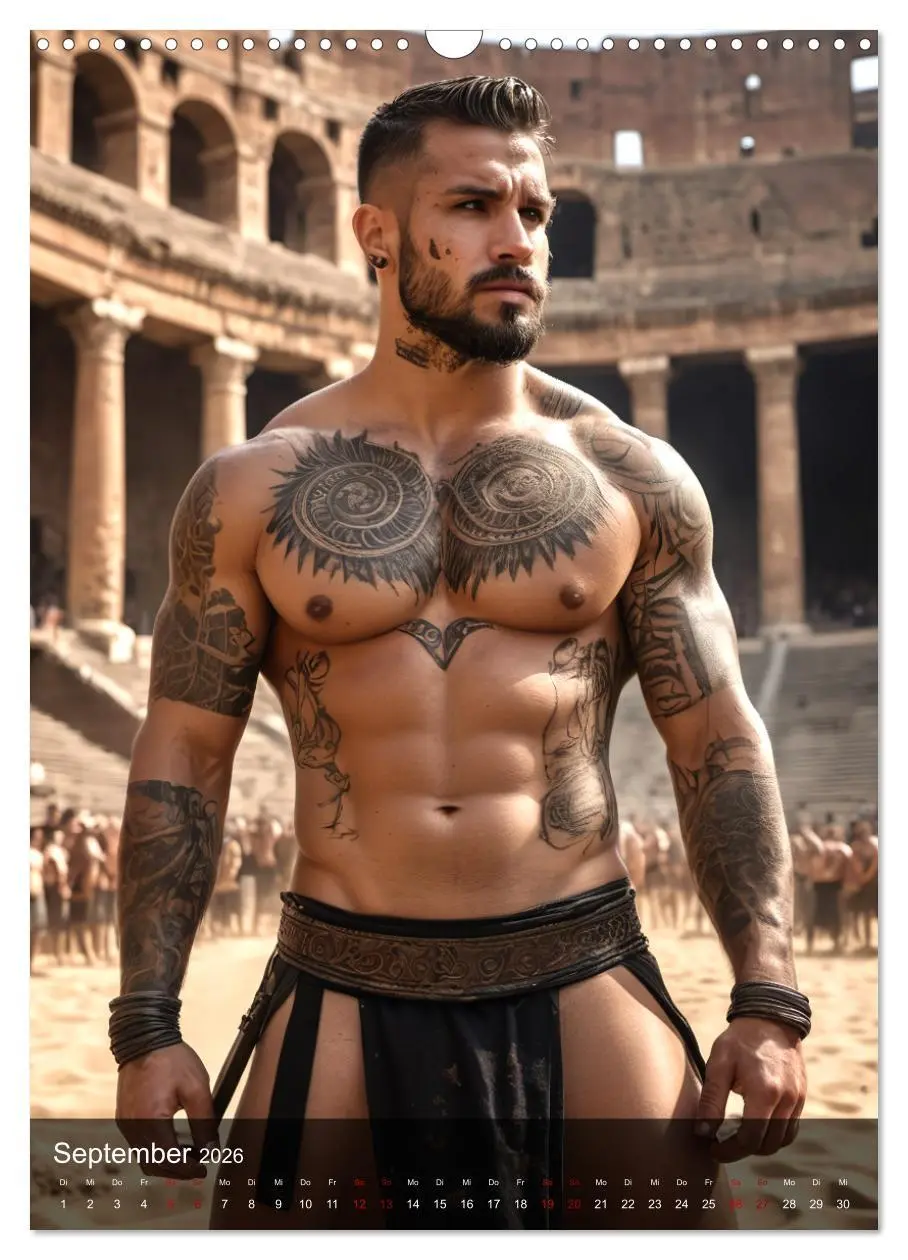 Bild: 9783457301319 | Tattoo Kings (Wandkalender 2026 DIN A3 hoch), CALVENDO Monatskalender