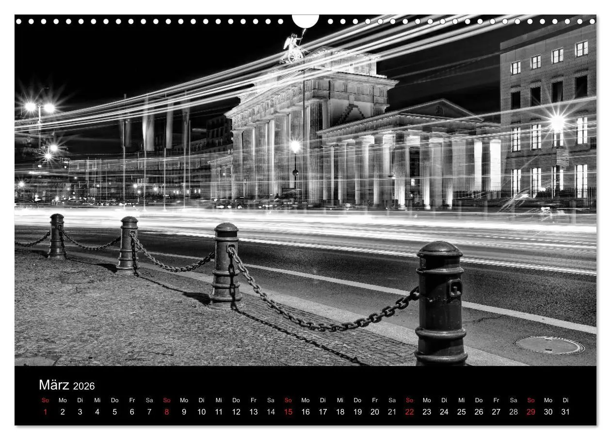 Bild: 9783516181319 | Berlin Monochrome (Wandkalender 2026 DIN A3 quer), CALVENDO...