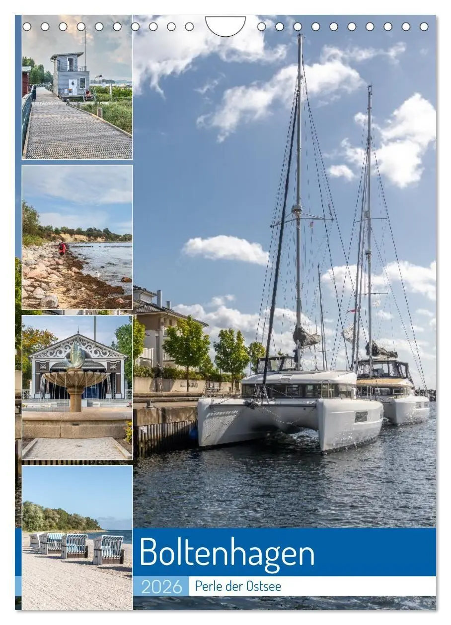 Cover: 9783516701319 | Boltenhagen (Wandkalender 2026 DIN A4 hoch), CALVENDO Monatskalender