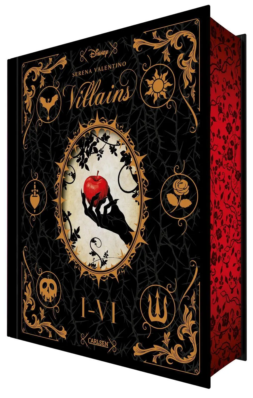 Cover: 9783551281319 | Disney Villains: Villains Band I-VI: Luxusausgabe mit Farbschnitt...
