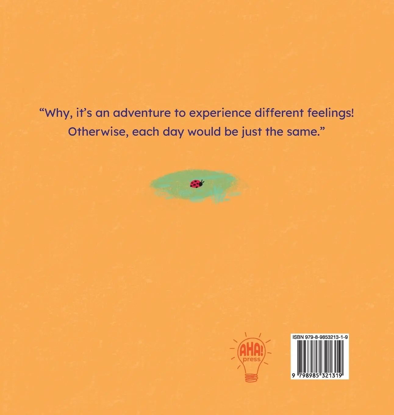 Rückseite: 9798985321319 | Little Red Fox Has Feelings | A Book about Exploring Emotions | Dragon