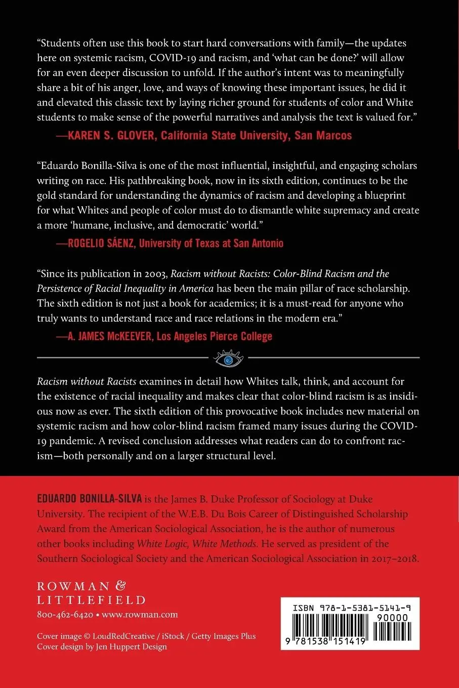 Rückseite: 9781538151419 | Racism Without Racists | Eduardo Bonilla-Silva | Taschenbuch | 2021
