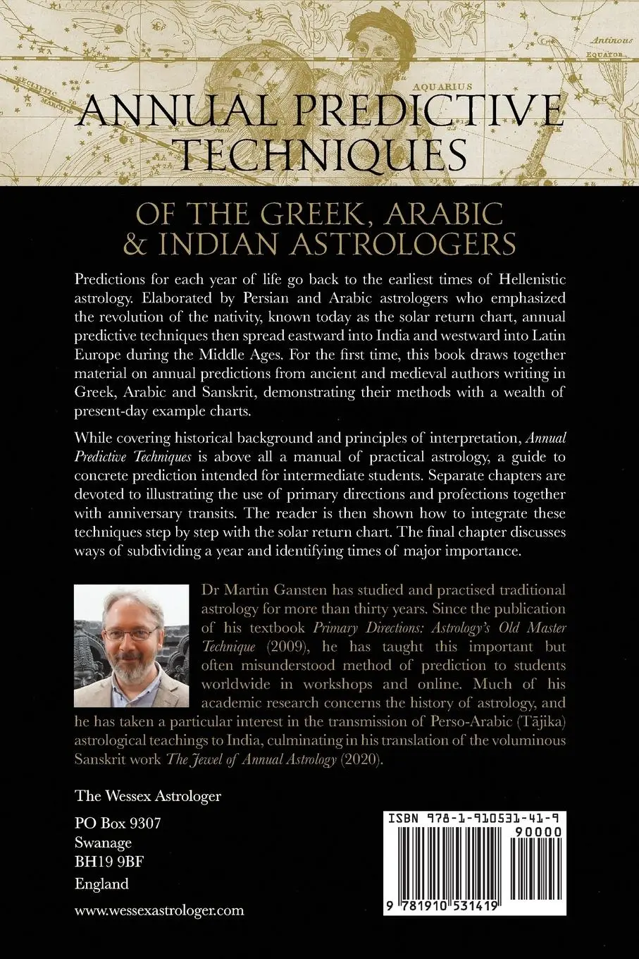 Rückseite: 9781910531419 | Annual Predictive Techniques of the Greek, Arabic and Indian...
