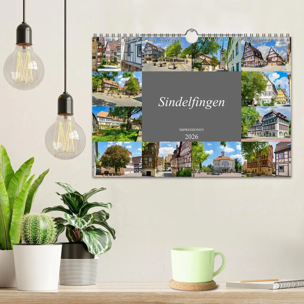 Bild: 9783457911419 | Sindelfingen Impressionen (Wandkalender 2026 DIN A4 quer), CALVENDO...