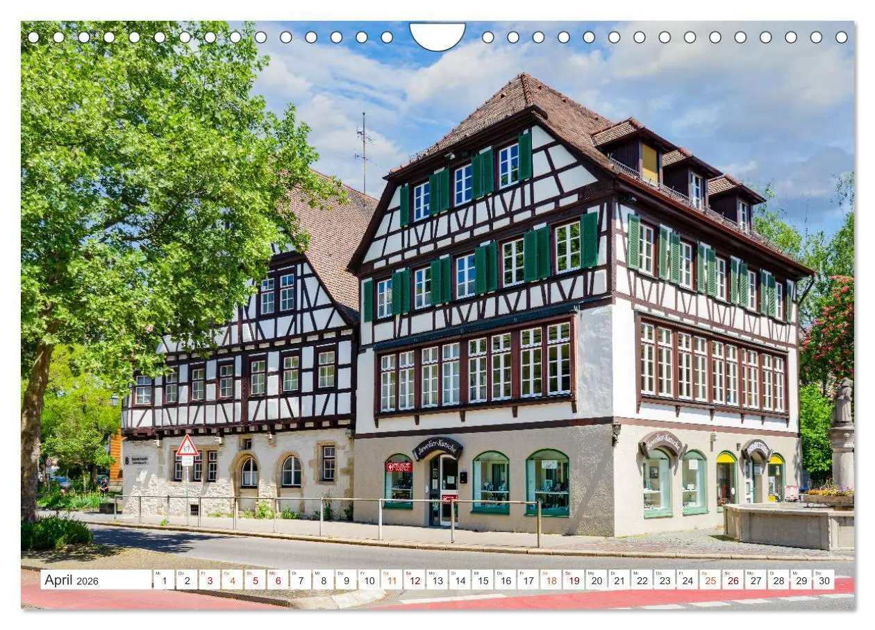 Bild: 9783457911419 | Sindelfingen Impressionen (Wandkalender 2026 DIN A4 quer), CALVENDO...