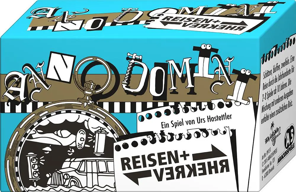 Cover: 4011898091519 | Anno Domini - Reisen und Verkehr | Urs Hostettler | Spiel | Brettspiel