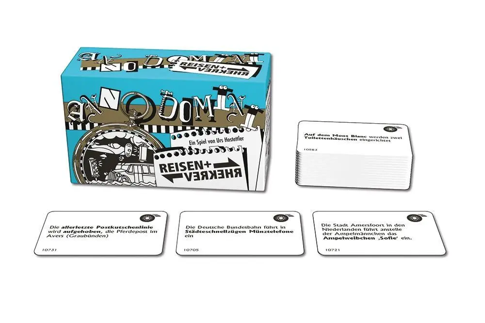 Bild: 4011898091519 | Anno Domini - Reisen und Verkehr | Urs Hostettler | Spiel | Brettspiel